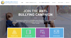 Desktop Screenshot of antibullyingcampaign.ie